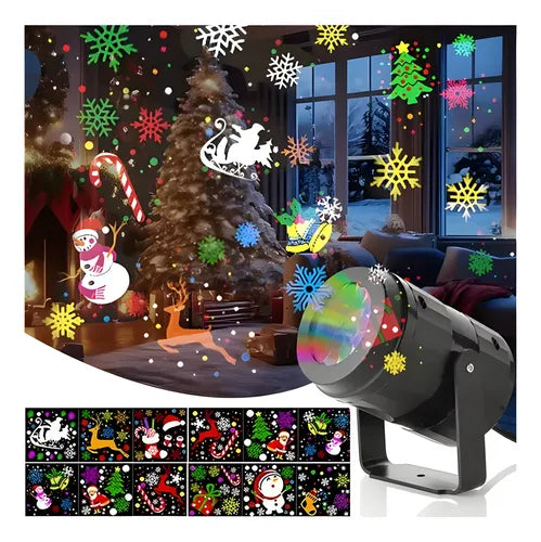 Luz De Proyeccion Laser Proyector Navida